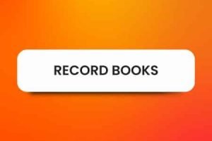 Records Book/Journals